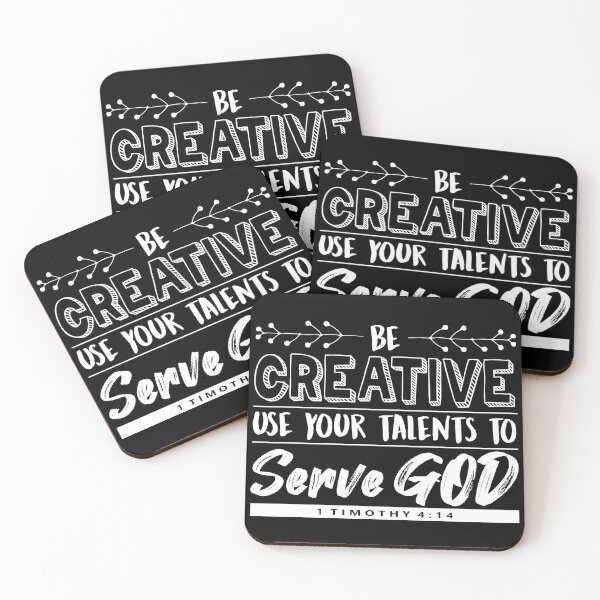 Item preview, Be Creative. Use Talents. Serve God (1 Timothy 4:14) designed and sold by artjuniverse.