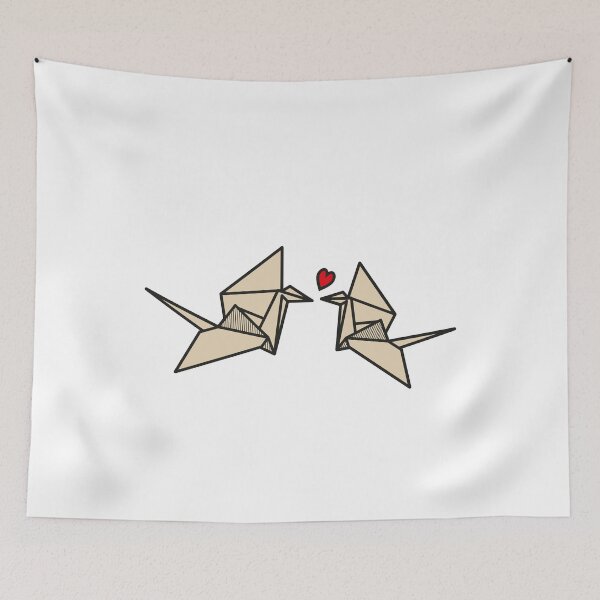 Item preview, Paper Cranes in Love designed and sold by Dre Stone.