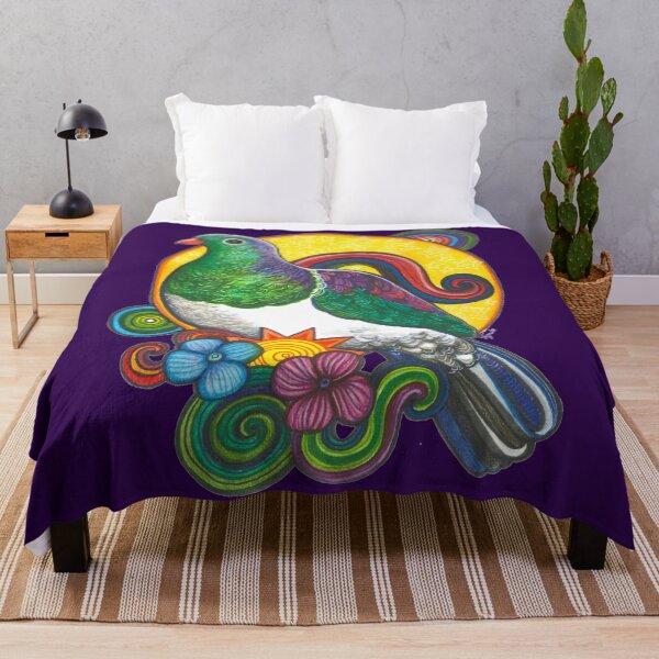 Item preview, Kaleidoscopic Kereru designed and sold by Lynda Bell.