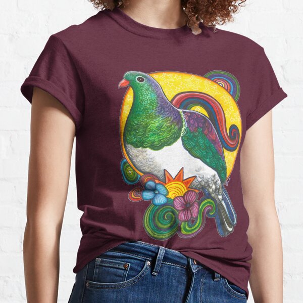 Kaleidoscopic Kereru Classic T-Shirt