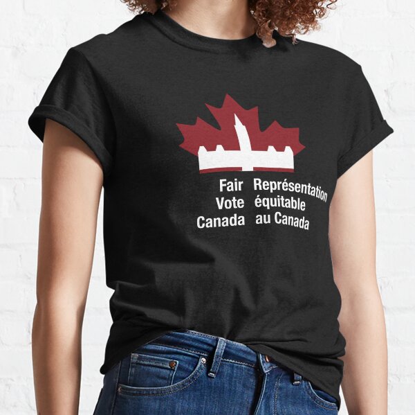 Item preview, Fair Vote Canada logo for dark colours designed and sold by FairVoteCanada.