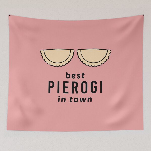Item preview, The Best Pierogi in town funny design for Polish Girl designed and sold by Krukowski.