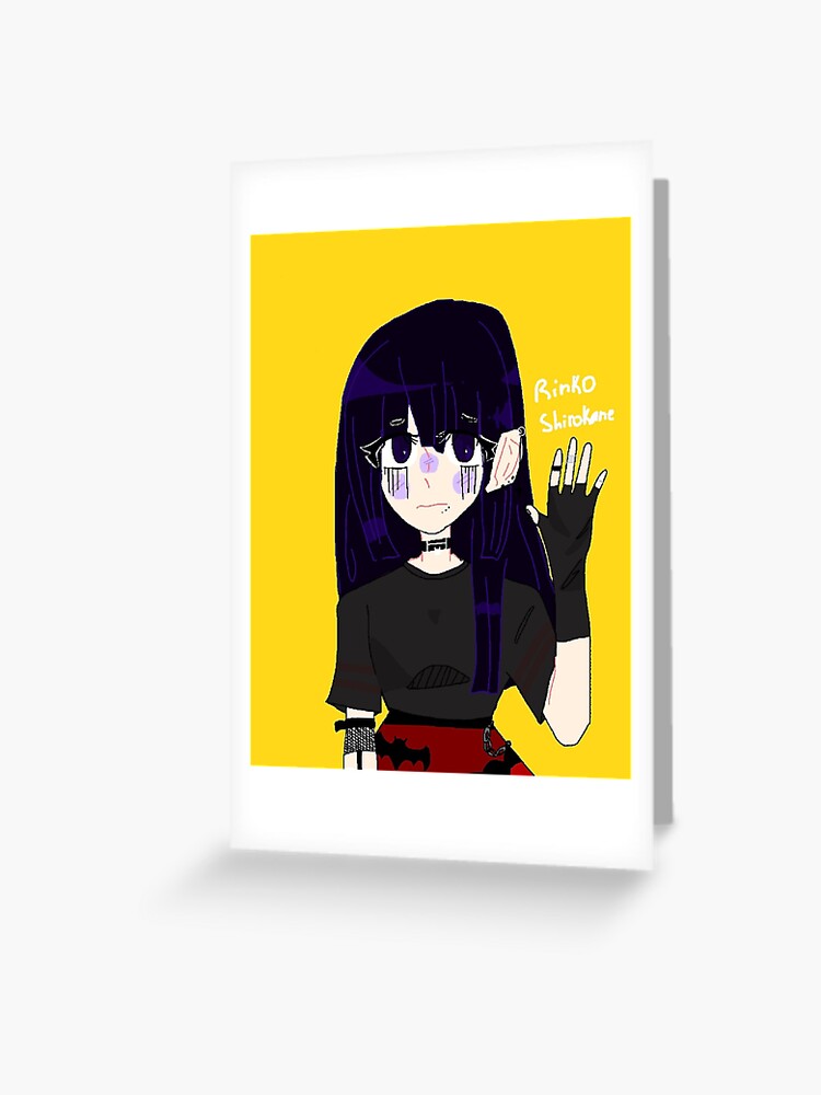 Rinko Shirokane Greeting Card By Bandorigirlzbe Redbubble