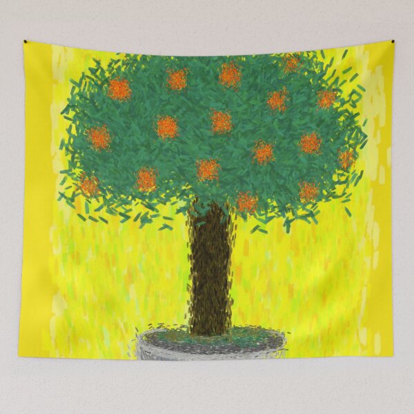 Item preview, orange tree designed and sold by theerraticmind.