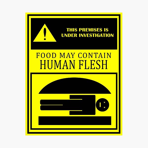 Item preview, Bob's Warning designed and sold by HiloDesigns.