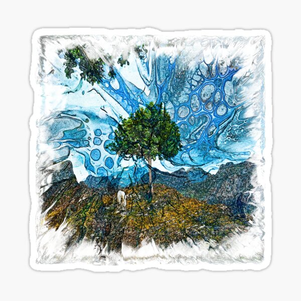 The Atlas of Dreams - Color Plate 195 Sticker