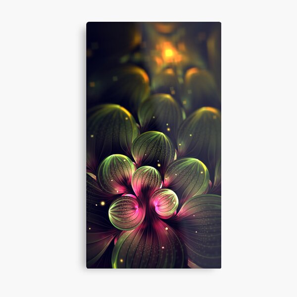 Midnight in Cactus Valley Metal Print