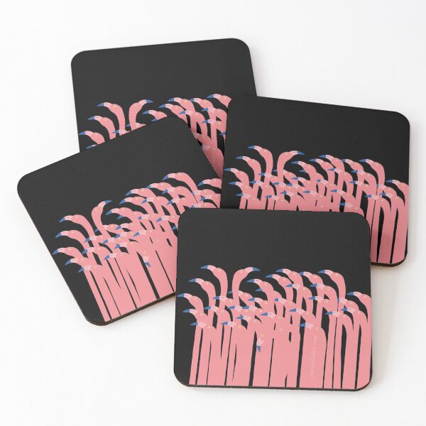Item preview, PINK POETIC FLAMINGO DANCE designed and sold by Jean Gregory Evans.