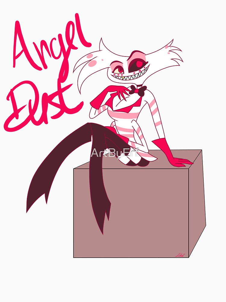 Angel Dust Hazbin Hotel T Shirt For Sale By Artbyerf Redbubble Angel Dust T Shirts 