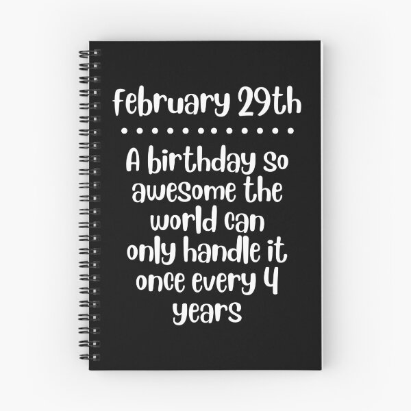 Artikelvorschau, Schaltjahr Geburtstag Zitat 29. Februar Bday Funny 4 Years 29. Design entworfen und verkauft von CreatedByHeidi.