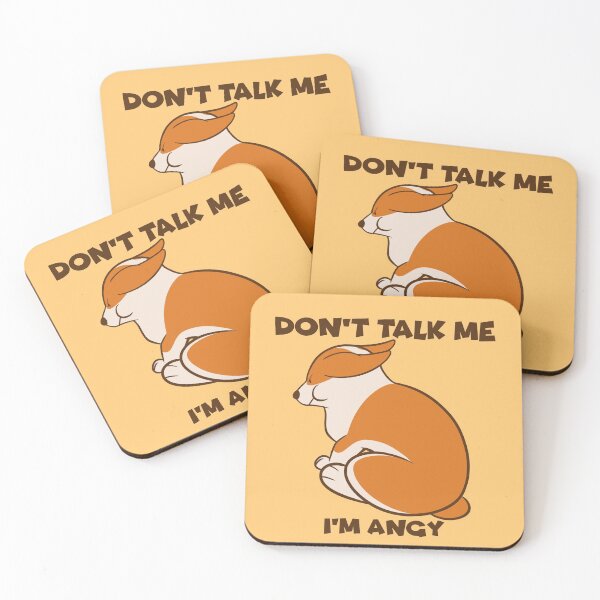 Item preview, Angy Corgi designed and sold by HeckHoundStudio.