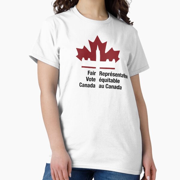 Fair Vote Canada logo for light colours Classic T-Shirt