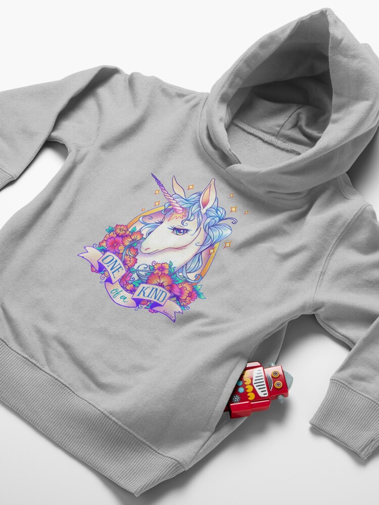 Alternate view of One of a Kind Creature Toddler Pullover Hoodie