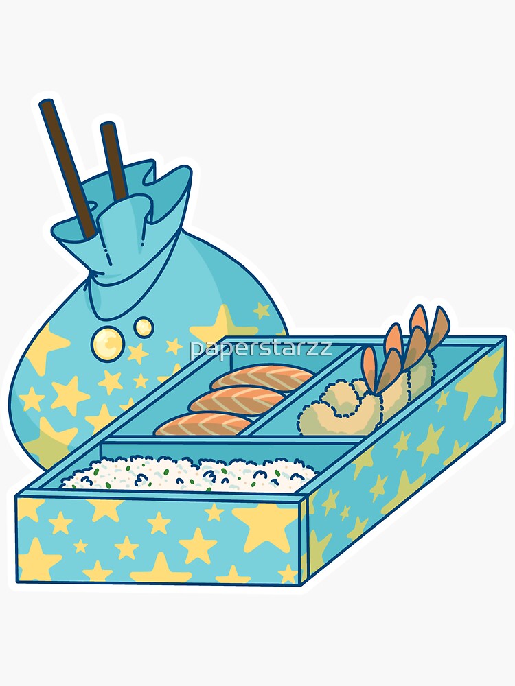 Bento box B by paperstarzz