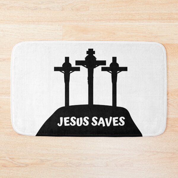 Item preview, Jesus saves, gift, gift idea, present designed and sold by Rautee.