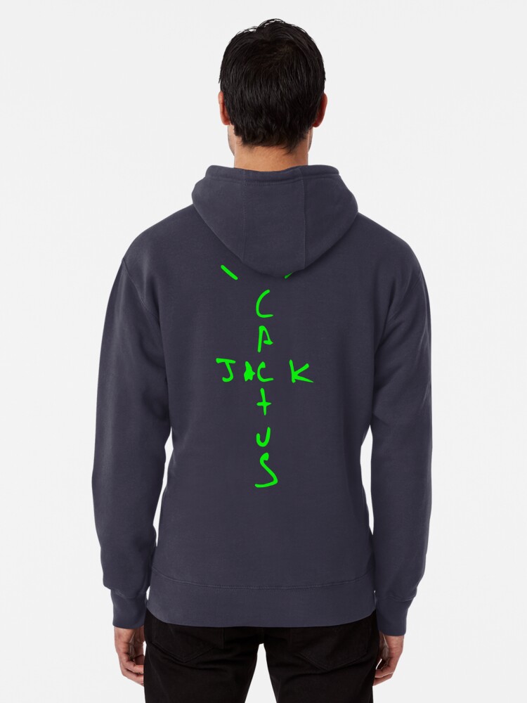 cactus jack green hoodie