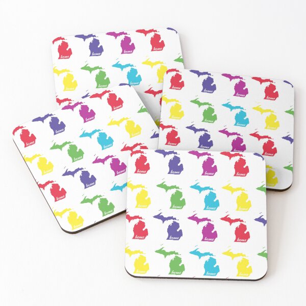 Item preview, Michigan Home Multicolored  designed and sold by GeographerDude.