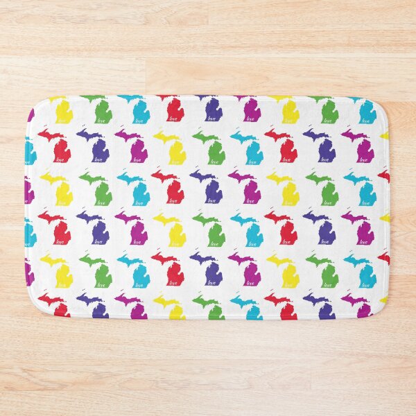 Item preview, Michigan Love Multicolored  designed and sold by GeographerDude.