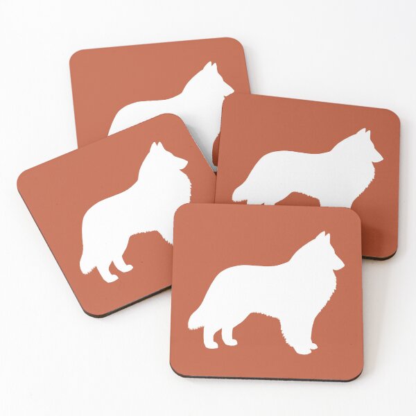 Item preview, Belgian Sheepdog Silhouette(s) designed and sold by Jenn Inashvili.