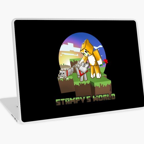 Stampy Cat Laptop Skins Redbubble - mr stampy cat roblox