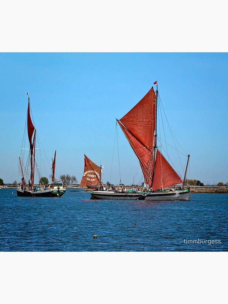 Sailing Barges by timmburgess
