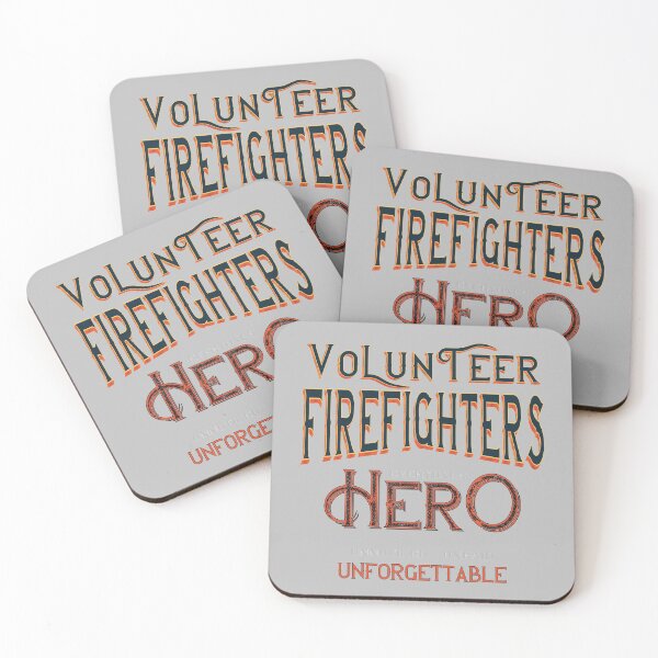 Item preview, Volunteer Firefighters - everyone's hero designed and sold by bluehair.