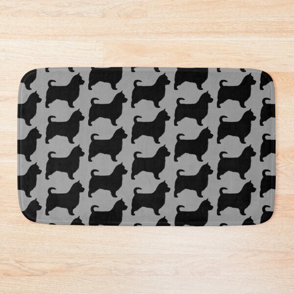 Item preview, Australian Terrier Silhouette(s) with Long Tail designed and sold by Jenn Inashvili.