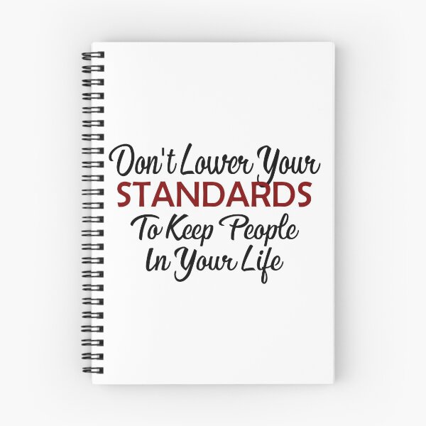 Item preview, Keep Your Standard High Inspirational Motivational Advice designed and sold by Articulate.