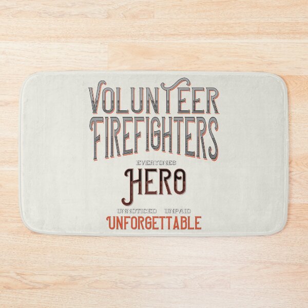 Item preview, Volunteer Firefighters - everyone's hero designed and sold by bluehair.