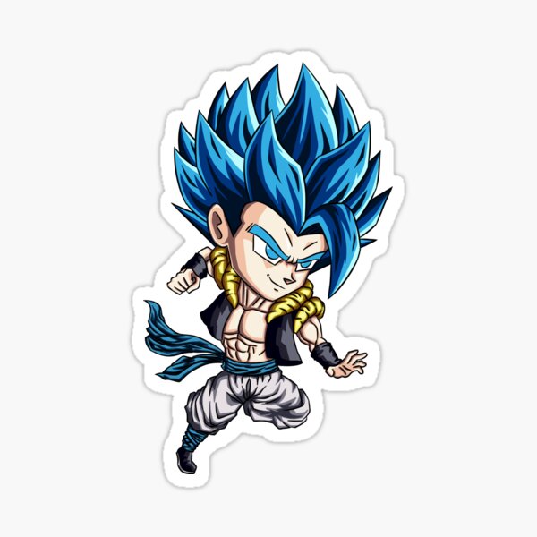 Super Saiyan Blue Evolution Gogeta Sticker – sevenstarperlers