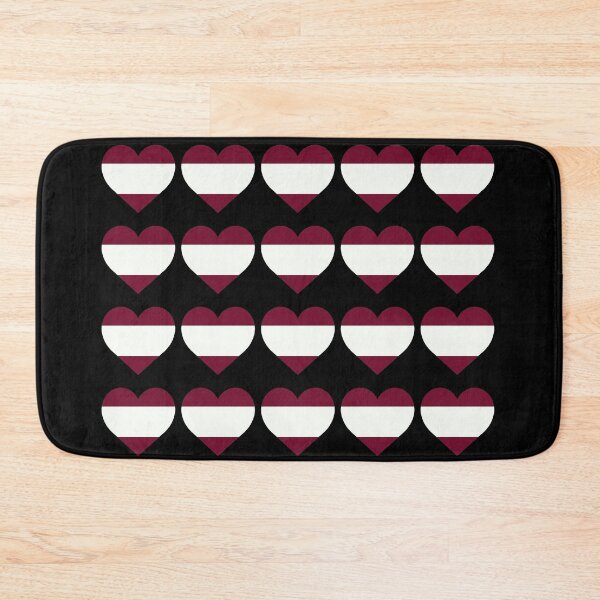Item preview, Love My Latvian Hearts Flag designed and sold by HelloFromAja.