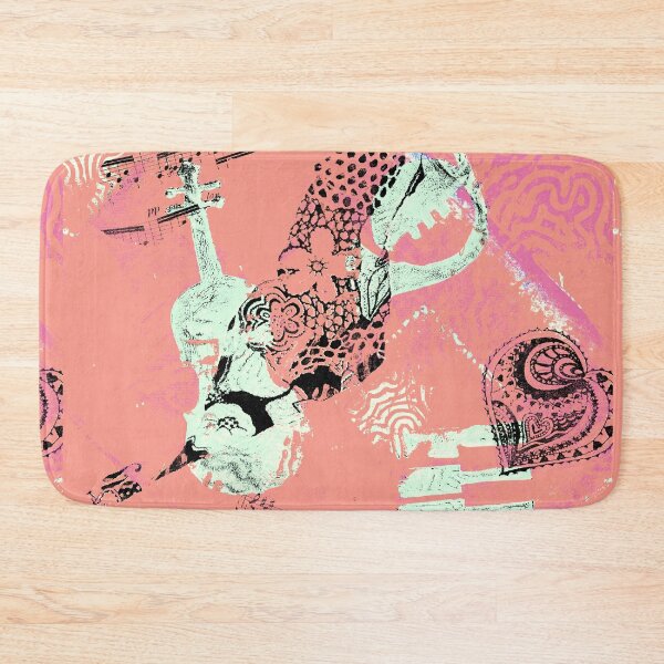Item preview, Musical Memories 5 Faux Chine Colle Monoprint Var 1 designed and sold by Heatherian.