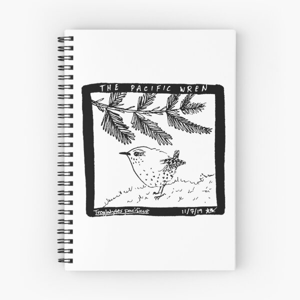 Item preview, Pacific Wren Field Sketch designed and sold by akaesthetic.