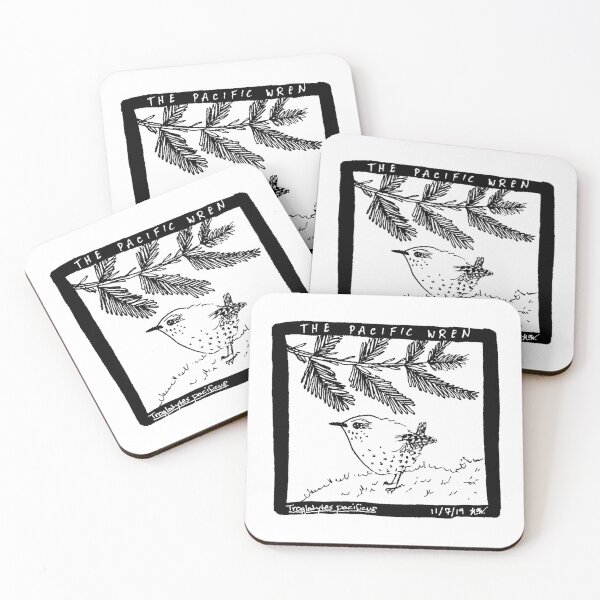 Item preview, Pacific Wren Field Sketch designed and sold by akaesthetic.