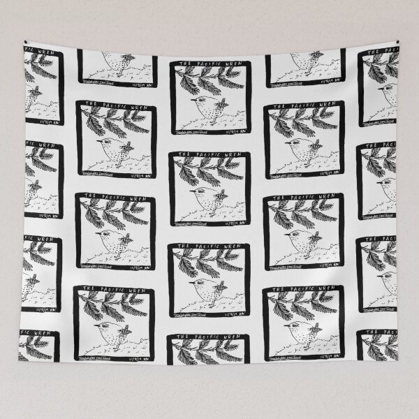 Item preview, Pacific Wren Field Sketch designed and sold by akaesthetic.