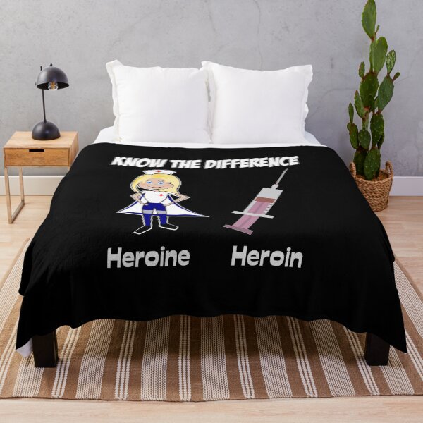 Artikelvorschau, Kennen Sie den Unterschied - Heroine, Heroin entworfen und verkauft von Slap-Cat.