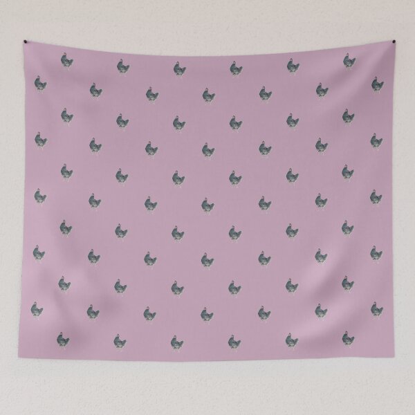 Item preview, Black Chook on Pink designed and sold by STHoganArtist.