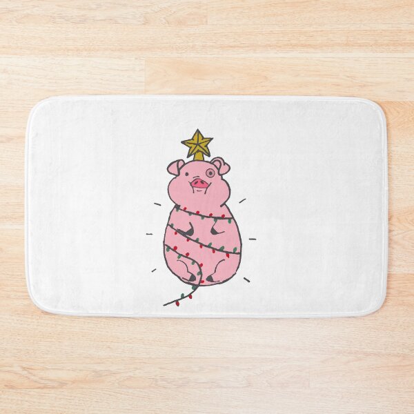 Item preview, Merry Christmas From Gravity Falls! -- Waddles designed and sold by LuxPNSilva.