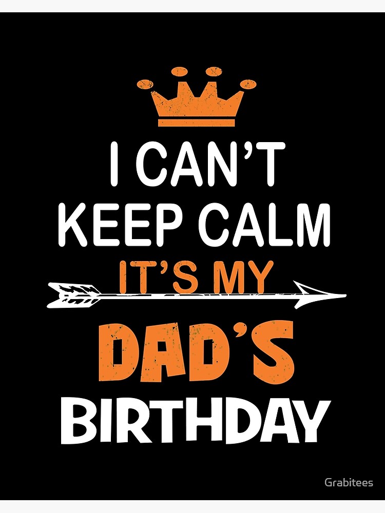 my dad's birthday