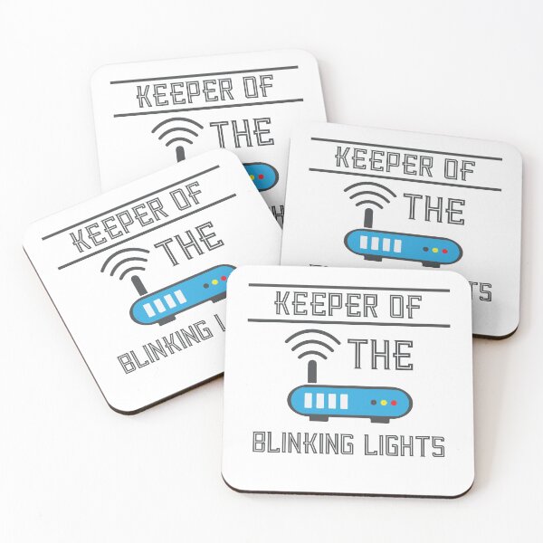 Item preview, Blinking Lights Router System Admin Network IT Tech designed and sold by yellowdellow.