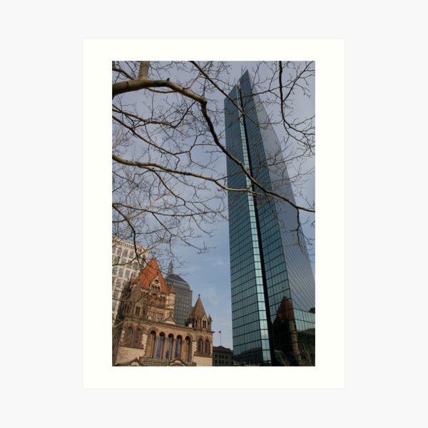 Boston Old & New Art Print