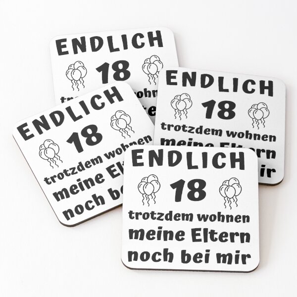 Artikelvorschau, Endlich 18 trotzdem wohnen meine Eltern noch bei mir entworfen und verkauft von Rautee.