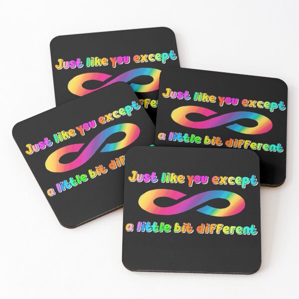 Item preview, Just like you but different designed and sold by AuDHDesigns AUS .