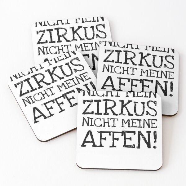 Artikelvorschau, Nicht Mein Zirkus Nicht Meine Affen! entworfen und verkauft von The5thDesign.