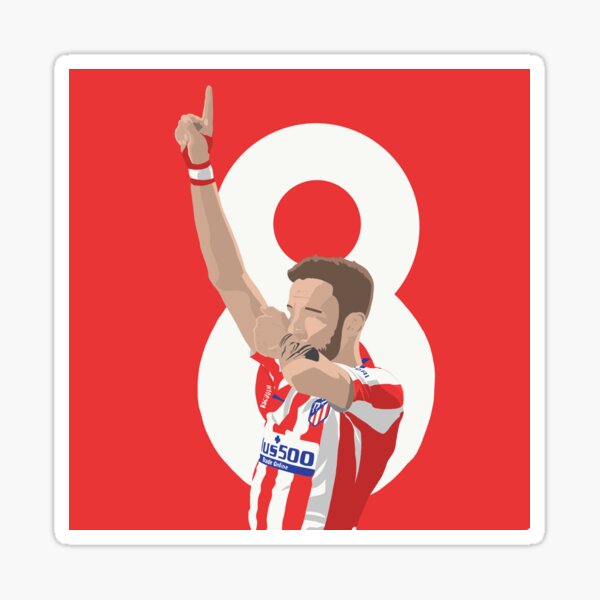 Saúl Ñiguez (Atlético de Madrid) Pegatina