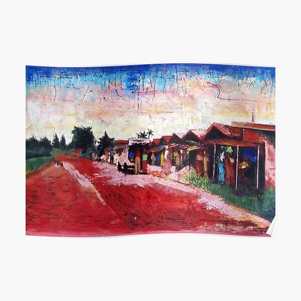 Old Red Sand Market Poster