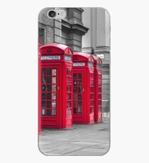 Telephone booths iPhone Case