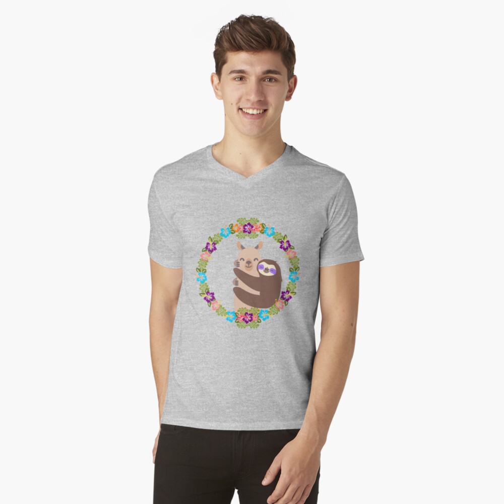 Item preview, V-Neck T-Shirt designed and sold by evenstarhancock.