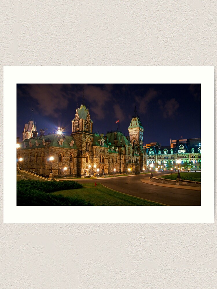 Alternate view of Parliament Hill - East Block Art Print