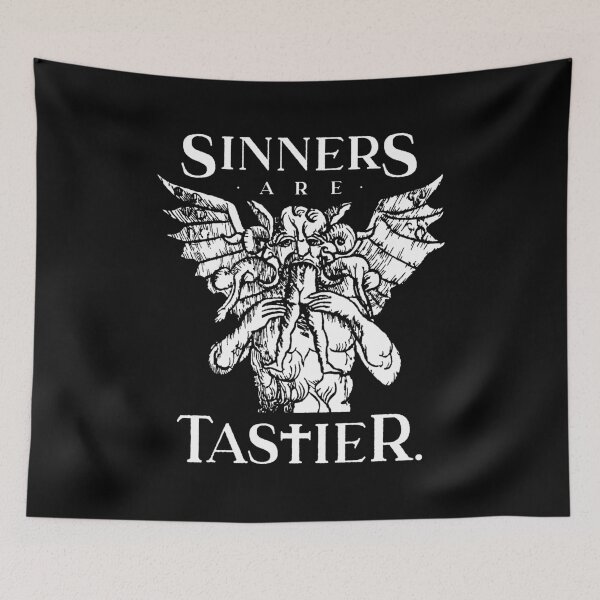 Item preview, Sinners are Tastier. designed and sold by DeadSexyDesign.